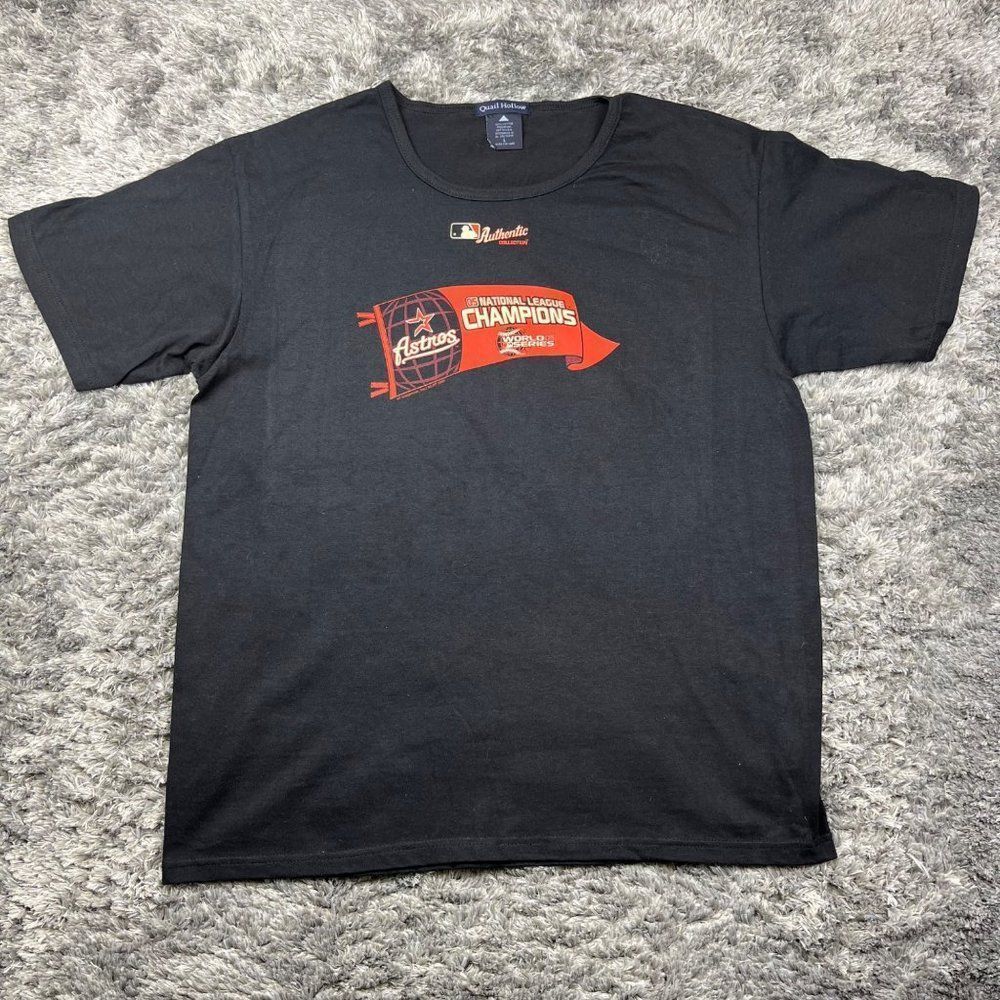 Mitchell & Ness Houston Astros Black National League Champions Tee
